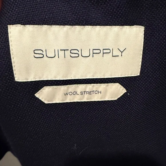Suitsupply Navy Blue Havana Patch UL Suit – Size 50R - Picture 4 of 10